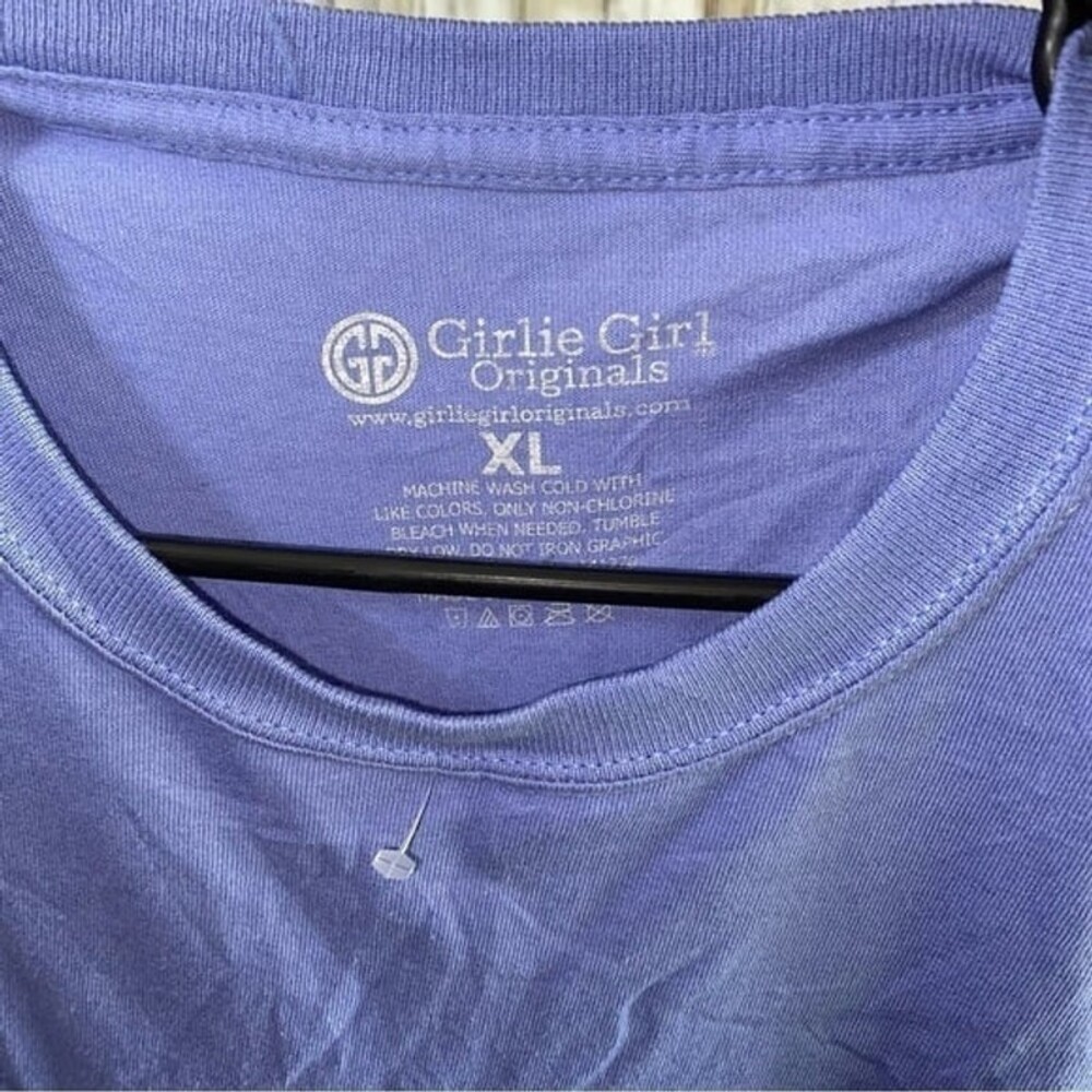 Girlie Girls Purple Healthcare Hero Tee - Picture 4 of 5